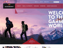 Tablet Screenshot of garmont.com